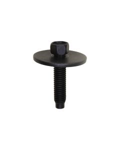 AVC16893 image(0) - AUVECO HEX HEAD SEMS BOLT W/DOG POINT M6-1.0 X 28MM