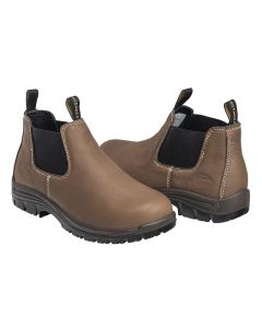SRWA7120-6W image(0) - Surewerx USA Women's Foreman Romeo style, PR, EH, Composite Toe, Brown Work Boot, Size: 6W