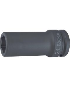 KKN16301A-1-5-8 image(0) - Ko-ken USA 16301A-1.5/8 3/4 Sq. Dr. Socket 1.5/8 6 point Length 100mm Thin walled