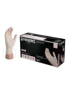 AMXTLF42100 image(0) - Gloveworks Powder Free Textured Latex Gloves