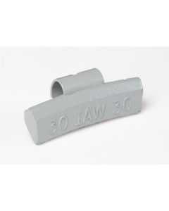 PLO10721 image(0) - PLOMBCO Inc 5 g IAW style Plasteel clip-on weight