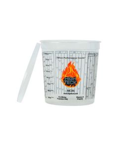 HITMC86 image(0) - High Teck Products MC86 Mixing Cup, 2.5 qt, Polypropylene