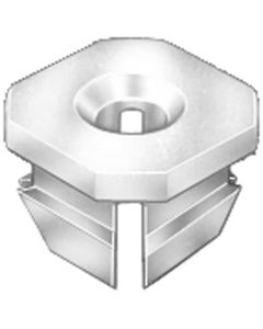 AVCAP13450 image(0) - AUVECO PAK NYLON NUTS, #8 SCREW SIZE
