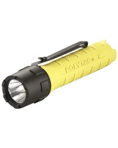 STL88604 image(0) - Streamlight 600 Lumen PolyTac X Flashlight - Includes (2) CR123A lithium batteries - Box - Yellow