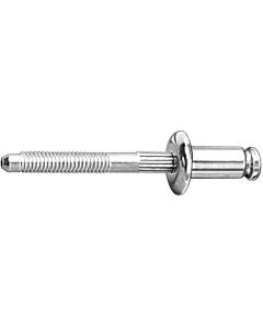 AVCAP11620 image(0) - AUVECO AP11620 Peel-Type Rivet, 1/4 in Dia x 1/32 to 9/64 in Grip Range, Aluminum Rivet/Steel Mandrel