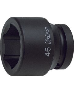 KKN18400A-2 image(0) - Ko-ken USA 18400A-2 1 Sq. Dr. Socket 2 6 point Length 70mm