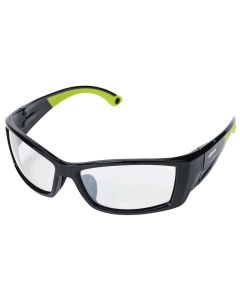 SRWS72402 image(0) - Sellstrom Safety Glasses - XP460 Series - Indoor/Outdoor Lens -Black/Green Frame - Uncoated