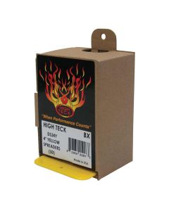 HITDS34Y image(0) - High Teck Products DS34Y Spreader, 4 in W, Plastic, Yellow, Tapered Edge