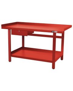INT3995 image(0) - American Forge & Foundry Heavy-Duty Workbench - 61" x 31" - 1 Drawer - 1,300 lbs Capacity