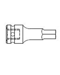 SUN416H image(0) - SUNEX 3/4 DR. 1/2 IMPACT HEX DRIVE SOCKET