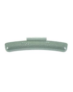 PWWEN010Z image(0) - Wegmann Automotive 10 g Zinc Coated Clip-on ENZ Green Series Wheel Weight (Box of 25)