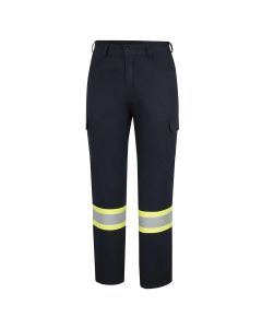OBRZFJ219-44X32 image(0) - OBERON Cargo Pants - Hi-Vis FR/Arc-Rated 7.5 oz  88/12 - StarTech Tape - Navy - Size: 44X32