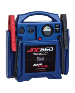SOLJNC660 image(0) - Clore Automotive JNC660 Jump-N-Carry 1700A  12 Volt Jump Starter with Power Supply and Auto Charge Technology - Blue