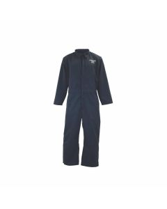 OBRBSA-OB59NB-ES-SXL image(0) - OBERON Coveralls - Arc Flash & Inherently Flame Resistant - With Escape Strap - 12 Cal BSA - Color: Navy Blue - Size: Short XL
