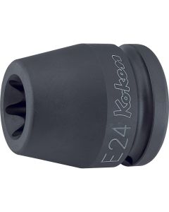 KKN16425-E26 image(0) - Ko-ken USA 16425-E26 3/4 Sq. Dr. Impact TORX E26 Socket - Length 60mm