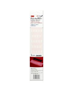 MMM8069 image(0) - 3M Press-In-Place Emblem Adhesive 08069, 2 in x 12 in, 60 Rolls/Case