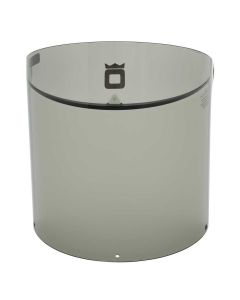 OBR0AGR30SHLD-AF-DC image(0) - OBERON Face Shield Replacement Window - Polycarbonate - Arc Flash - 30 Cal TCG -Window: Clear Grey