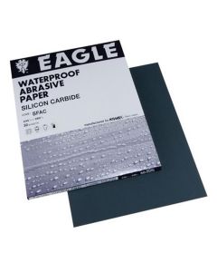 EAG1020320 image(0) - Eagle Abrasives, Inc. KOVAX 102-0320 Sanding Sheet, 9 in W x 11 in L, 320 Grit, P320-A Grade, Silicon Carbide