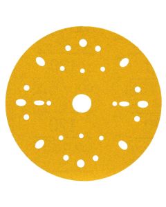 MMM09282 image(0) - 3M  Hookit Gold Abrasive Disc 09282, 120, 6-inch (150mm), Dust-Free