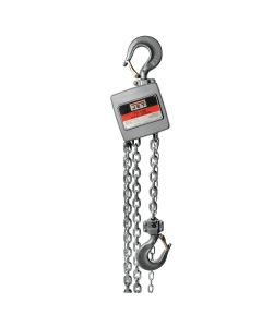 JET133121 image(0) - Jet Tools 1-1/2-Ton Aluminum Hand Chain Hoist with 10' Lift - AL100-150-10