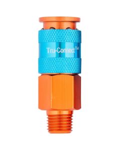 TRF13-124B image(0) - Plews Edelmann 1/4" Orange Coupler