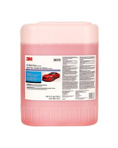 MMM38378 image(0) - 3M 38378 Car Wash Soap, 5 gal, Pink, Liquid