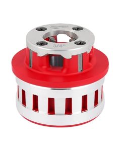 MLW48-36-1002 image(0) - Milwaukee Tool Milwaukee&reg; 3/4 Inch ALLOY NPT Portable Pipe Threading Forged Aluminum Die Head