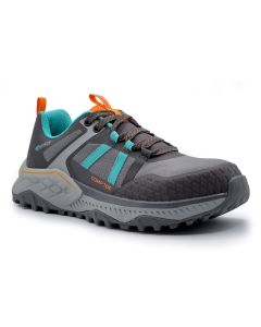 FSIA1251-10M image(0) - Avenger Work Boots AERO Trail - Women's  Low Top Shoe - Composite Toe - CT |EH |SR - Grey / Teal - Size: 10 - D - (Regular)