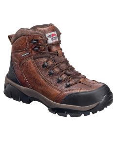 FSIA7244-9.5W image(0) - Avenger Work Boots Hiker - Men's Boot - Composite Toe - IC|EH|SR - Brown/Black - Size: 9.5 - E - (Wide)
