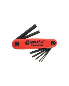BND12595 image(0) - Bondhus Corp. 6pc Set Fold-up 3-10M