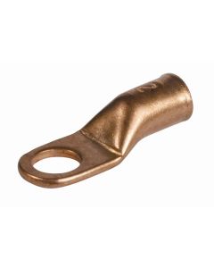 JTT1312F image(0) - The Best Connection 2 Ga 1/4" Seamless Copper Lug