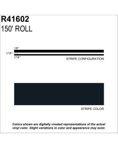 SHR41602 image(0) - SHARPLINE CONVERTING INC MS, 1/4" X 150'; Black