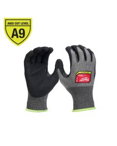 MLW48-73-7030 image(0) - Milwaukee Tool Cut Level 9 High-Dexterity Nitrile Dipped Gloves -Small