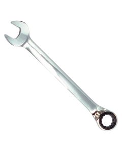 KTI45622 image(0) - K Tool International Wrench Ratcheting Reversible Metric 22mm