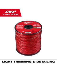 MLW49-16-2812 image(0) - Milwaukee Tool 940' Spool Of 080 Trimmer Line