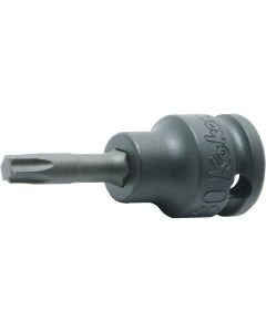 KKN13025-50-T45 image(0) - Ko-ken USA 13025.50-T45 3/8 Sq. Dr. TORX T45 Bit Socket - Length 50mm