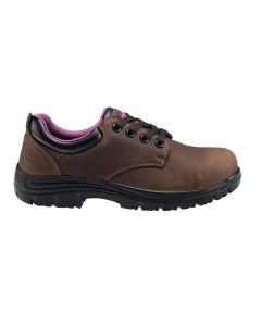 FSIA7165-7.5M image(0) - Avenger Foreman Series - Women's Low Top Shoes - Composite Toe - IC|EH|SR - Brown/Black - Size: 7.5M