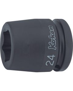 KKN16400A-2-1-4 image(0) - Ko-ken USA 16400A-2.1/4 3/4 Sq. Dr. Socket 2.1/4 6 point Length 65mm