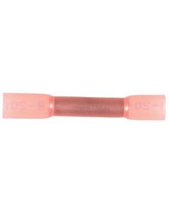 AVC13659 image(0) - AUVECO 13659 Krimp and Seal Insulation Butt Connector, Polyolefin, Red