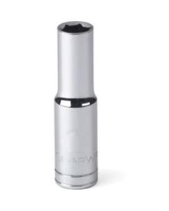 KDT80118 image(0) - GearWrench 1/4 Inch Drive 6 Point Deep SAE Socket 9/32 Inch