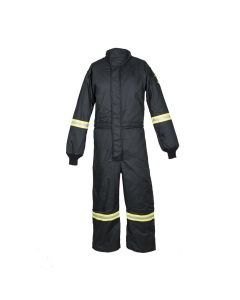 OBRTCG25-CVL-XL image(0) - OBERON Coveralls - Arc Flash - 25 Cal TCG Ultralight - Color: Black - Size: XL
