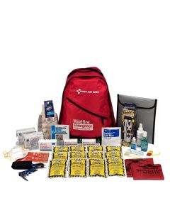 FAO91058 image(0) - First Aid Only Emergency Prep Backpack Wildfire