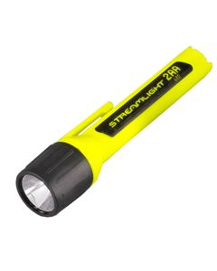 STL67101 image(0) - Streamlight 65 Lumen 2AA ProPolymer HAZ-LO Flashlight - Alkaline batteries - Clam - Yellow