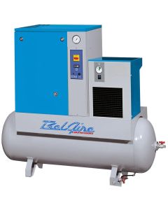 IMCBR15503D image(0) - IMC (Belaire) 15 HP 132 Gallon 125 PSI Air Compressor 15 HP 132 Gallon 125 PSI Screw w Dryer 52 CFM MAX 125 PSI 208230460V 3Ph 68 dBA