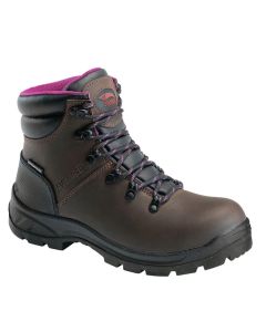 FSIA8675-6W image(0) - Avenger Builder Series - Women's Boots - Soft Toe - EH|SR - Brown/Black - Size: 6W