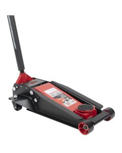 INT352SD image(0) - American Forge & Foundry Service Jack - 3.5 Ton Capacity - Lightning Lift - Short Chassis - 2 pc Handle - 4" Min H to 20.5" Max H - SUPER DUTY