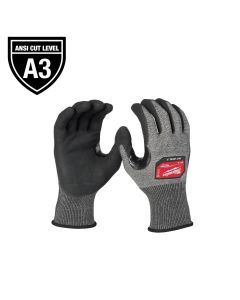 MLW48-73-7132 image(0) - Milwaukee Tool Cut Level 3 High-Dexterity Coated Nitrile Dipped Gloves - L
