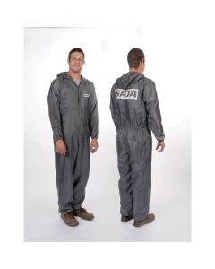 SAT520058G image(0) - SATA Spray Equipment  Dan-Am 520058G Paint Suit, X-Large, Gray, Elastic Waist