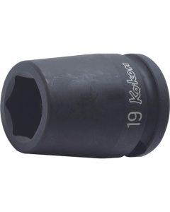 KKN15410M-17 image(0) - Ko-ken USA 15410M-17 5/8 Sq. Dr. Socket 17mm Surface Length 47.5mm