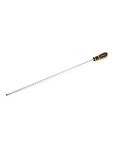 KDT80076H image(0) - GearWrench 1/4 Inch x 24 Inch Slotted Dual Material Screwdriver
